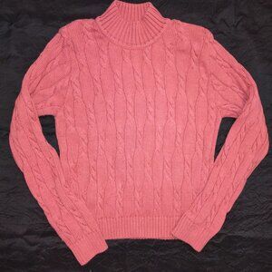 Vintage LL Bean knit sweater, youth large.